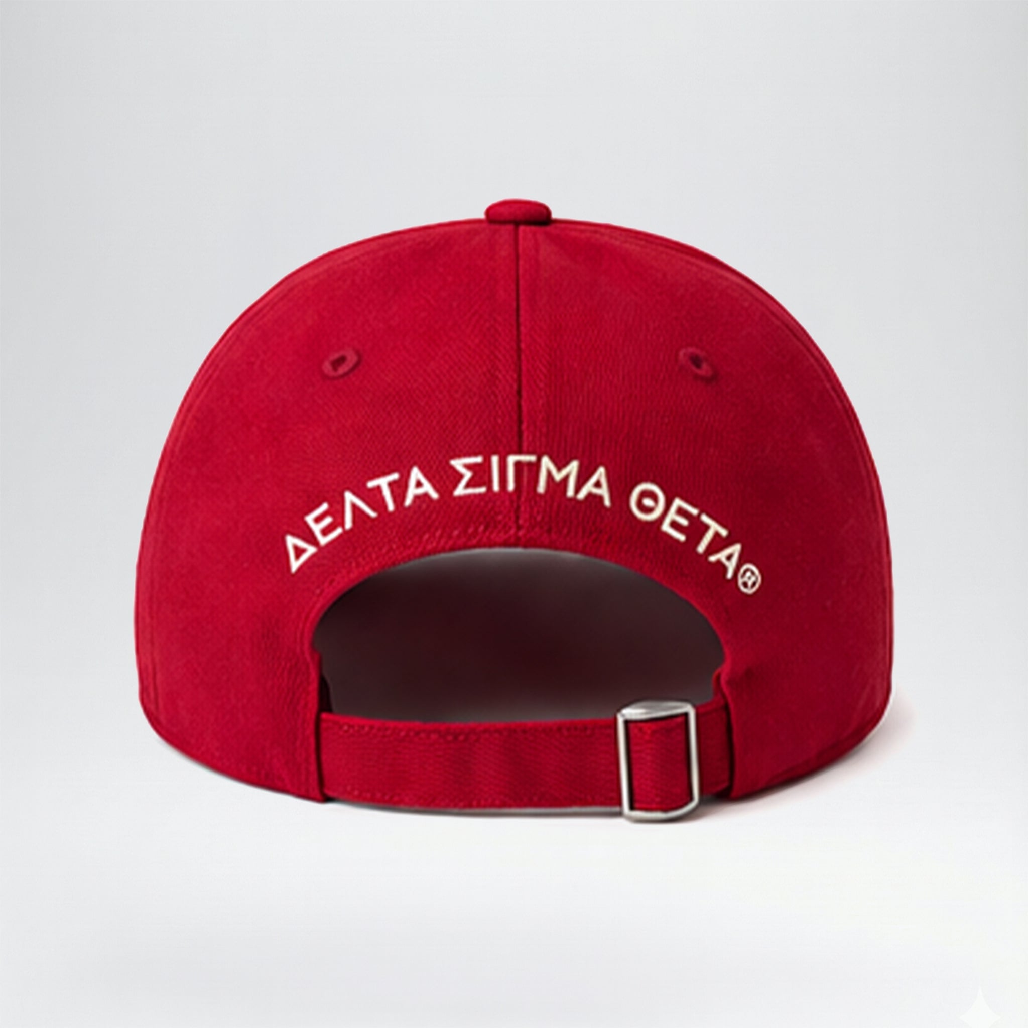 Delta Sigma Theta Official Licensed Rhinestone Baseball Cap _ Red